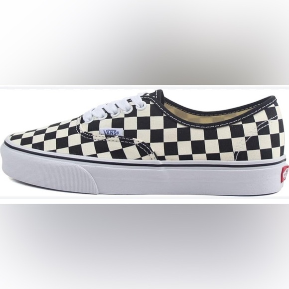 Vans Black and White Checkerboard Shoes - Picture 1 of 6